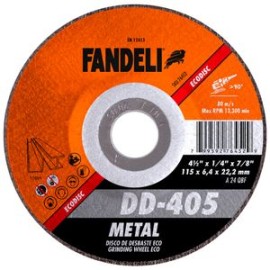 Fandeli - Disco De Desbaste Metal Dd405 4 1/2 Plg 5 Pz - HFAS76452