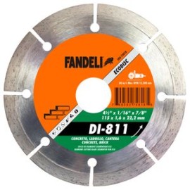 Fandeli - Disco De Diamante Segmentado Di811 4.5 Plg - HFAS74818