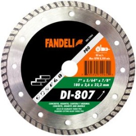 Fandeli - Disco Diamante Turbo Pro Di807 7 Plg - HFAS72964