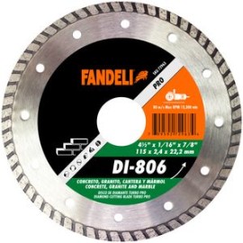 Fandeli - Disco Diamante Turbo Pro Di806 4 1/2 Plg - HFAS72963