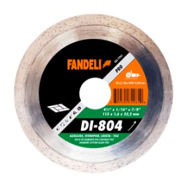 Fandeli - Disco De Diamante Rin Continuo Di804 4 1/2 Plg - HFAS72961