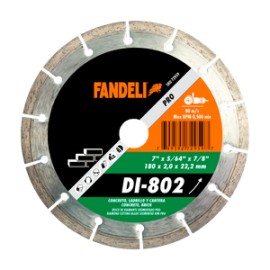 Fandeli - Disco Diamante Segmentado Di802 7 Plg - HFAS72959