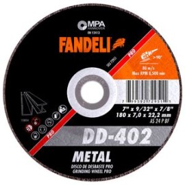 Fandeli - Disco De Desbaste Metal Dd402 7 Plg 5 Pz - HFAS72951