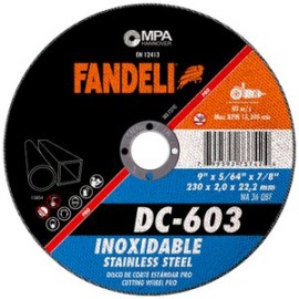 Fandeli - Disco Corte Std Inx Pro 73742 9 Plg 5 Pz - HFAS73742