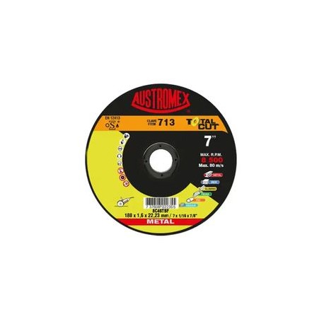 Austromex - Disco De Corte Cortatodo 713 7 Plg X 1.6 Mm - QAX713