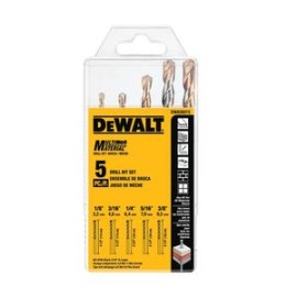 Dewalt - Juego De Brocas Multimaterial DWA56015 5 Pz - HDWA56015