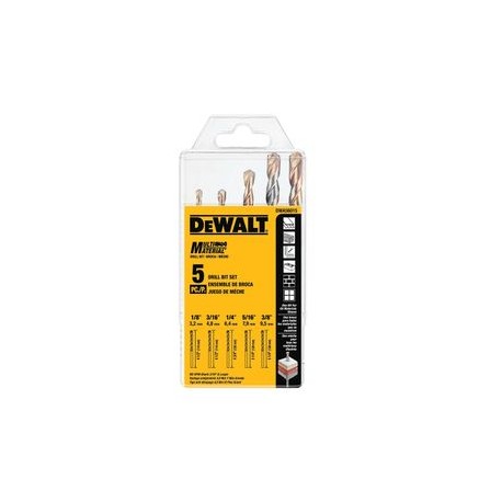 Dewalt - Juego De Brocas Multimaterial DWA56015 5 Pz - HDWA56015