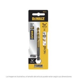 DeWalt - Broca De Titanio DD5114 7/32 Plg - HDW5114