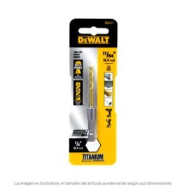 DeWalt - Broca De Titanio DD5111 11/64 Plg - HDW5111